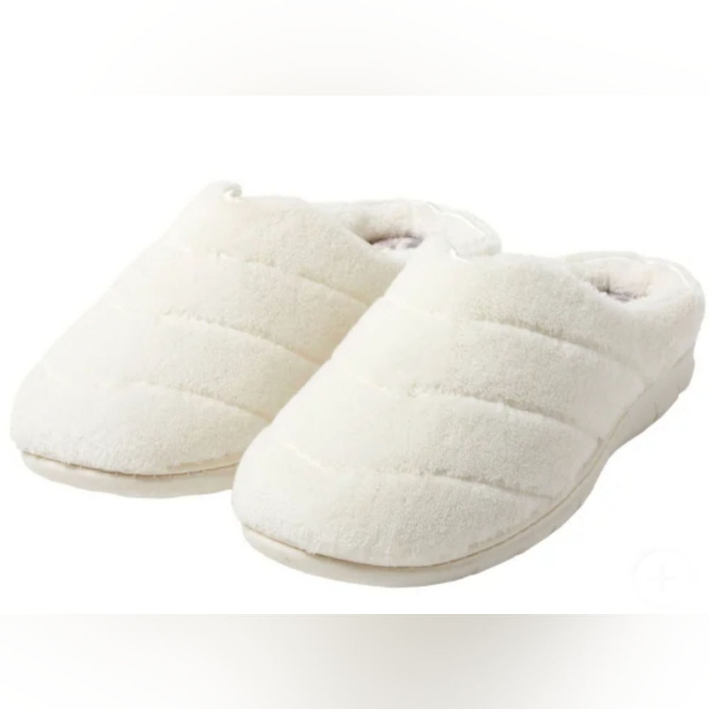 DEARFOAMS SLIPPERS WOMEN'S COLOR CREAM